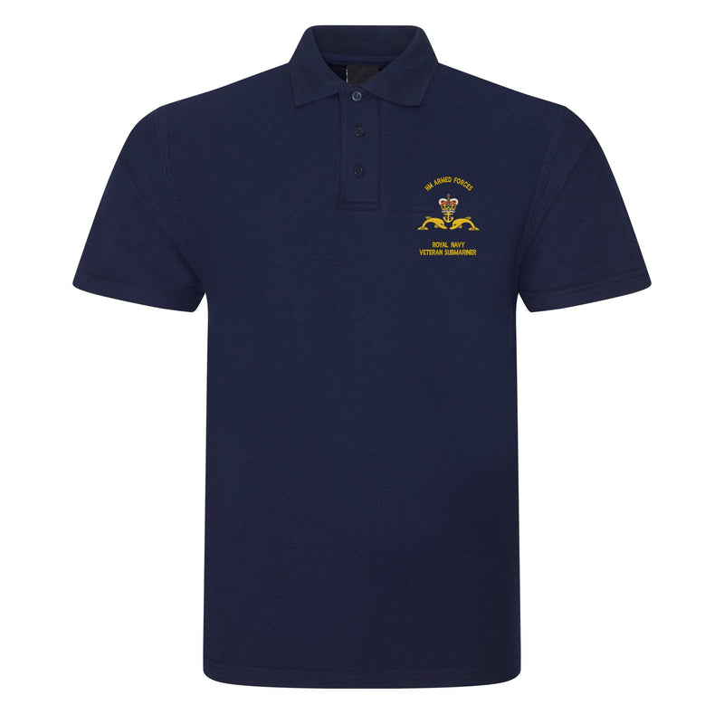 Royal Navy Veteran Submariner Polo Shirt