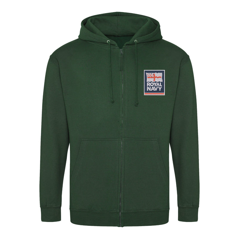 Royal Navy Zipped Hoodie