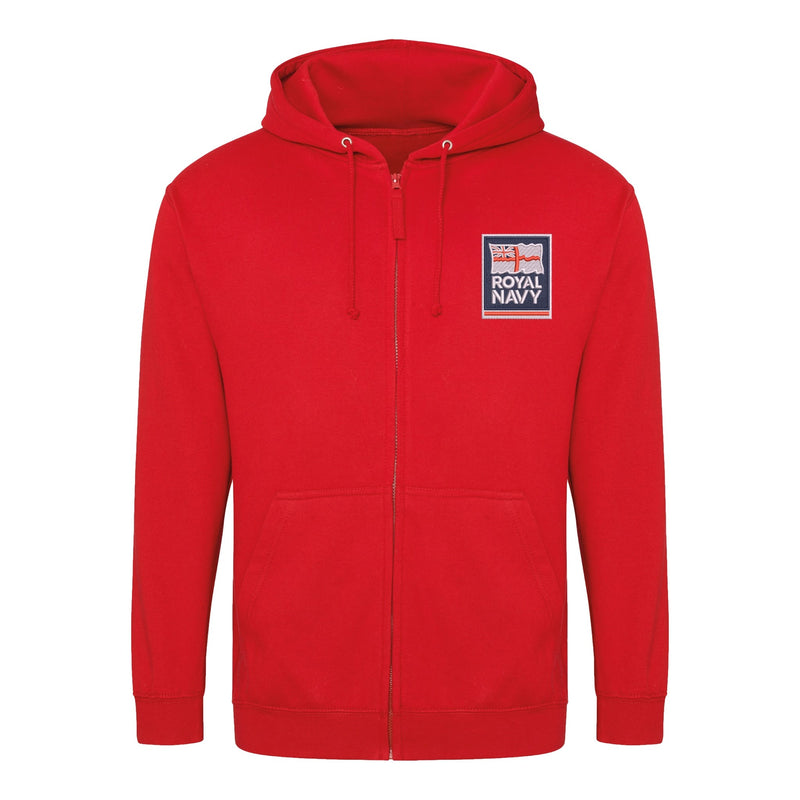 Royal Navy Zipped Hoodie