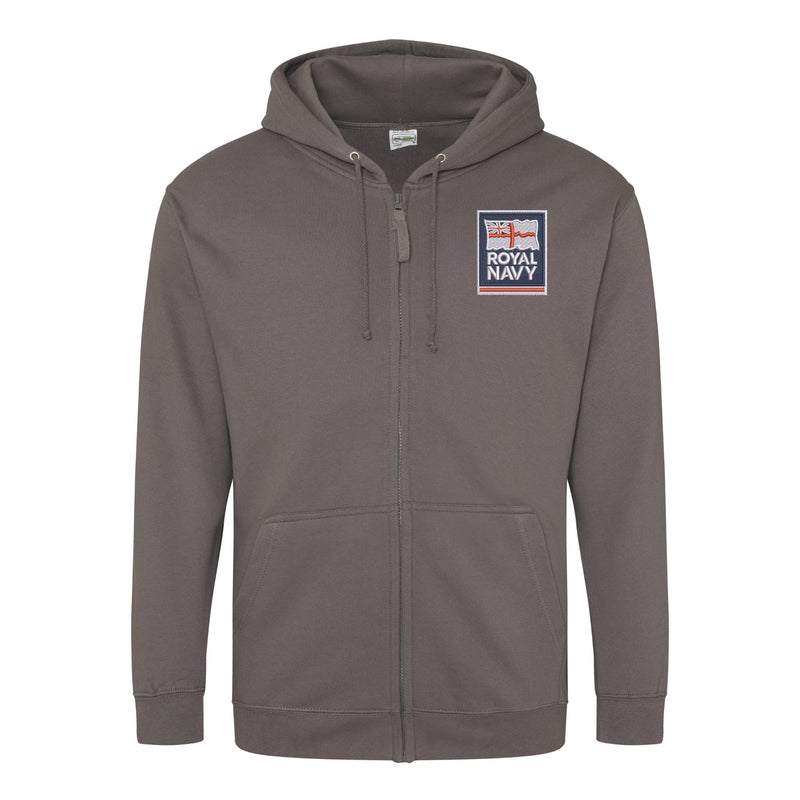 Royal Navy Zipped Hoodie