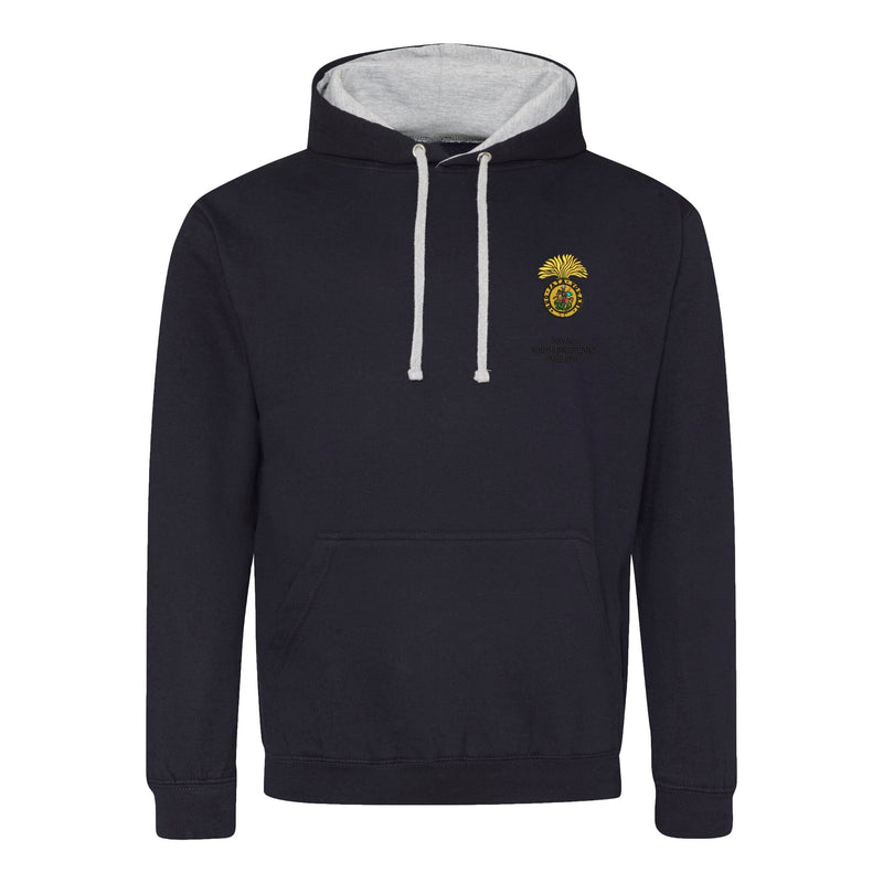 Royal Northumberland Fusiliers Varsity Contrast Hoodie
