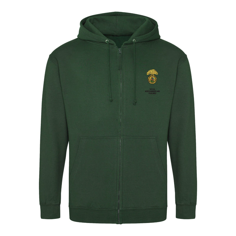 Royal Northumberland Fusiliers Zipped Hoodie