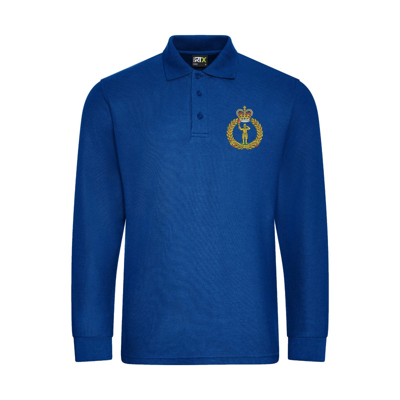 Royal Observer Corps Long Sleeve Polo Shirt