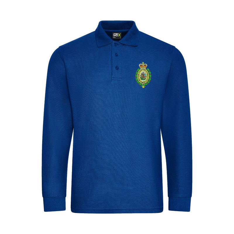 Royal Regiment of Fusiliers Long Sleeve Polo Shirt