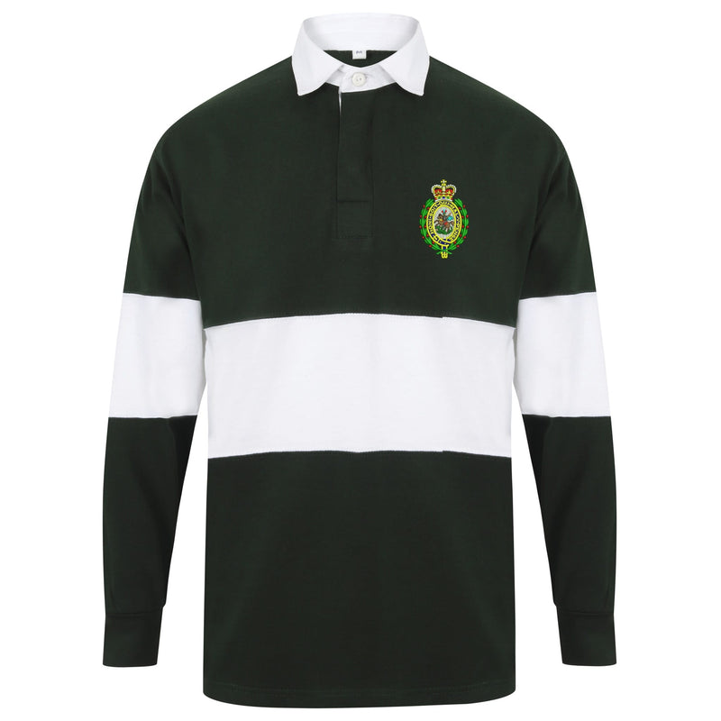 Royal Regiment of Fusiliers Long Sleeve Panelled Rugby Shirt
