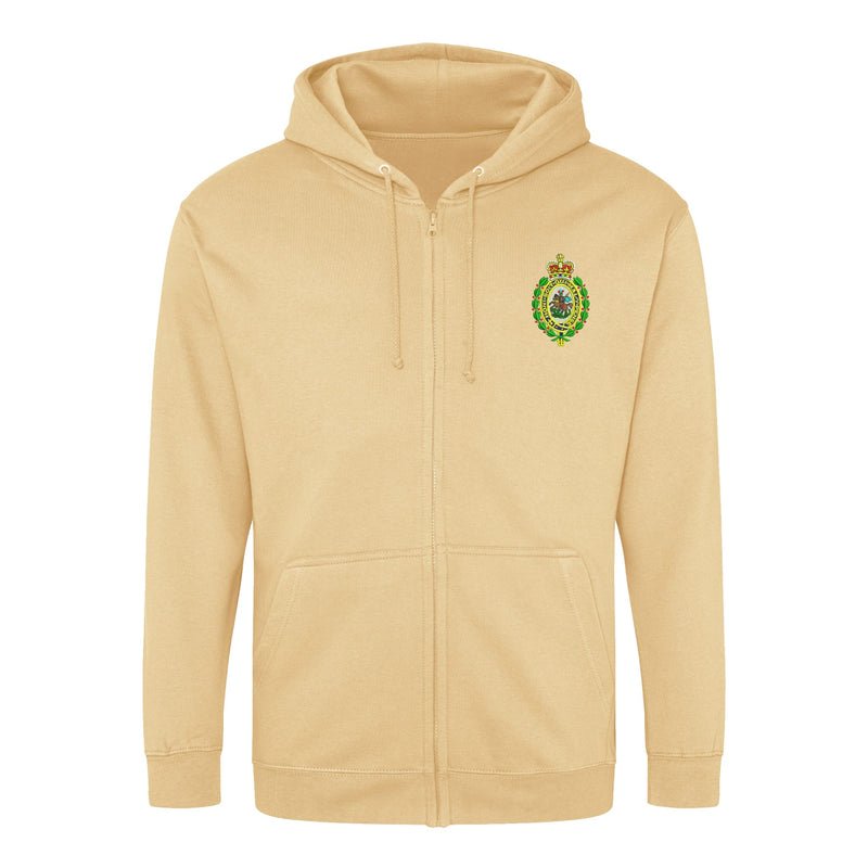 Royal Regiment of Fusiliers Zipped Hoodie
