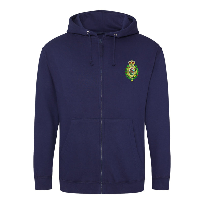 Royal Regiment of Fusiliers Zipped Hoodie