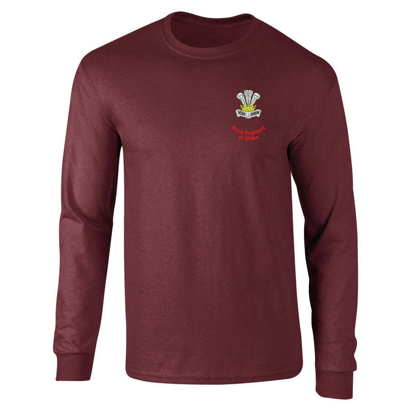 Royal Regiment of Wales Long Sleeve T-Shirt