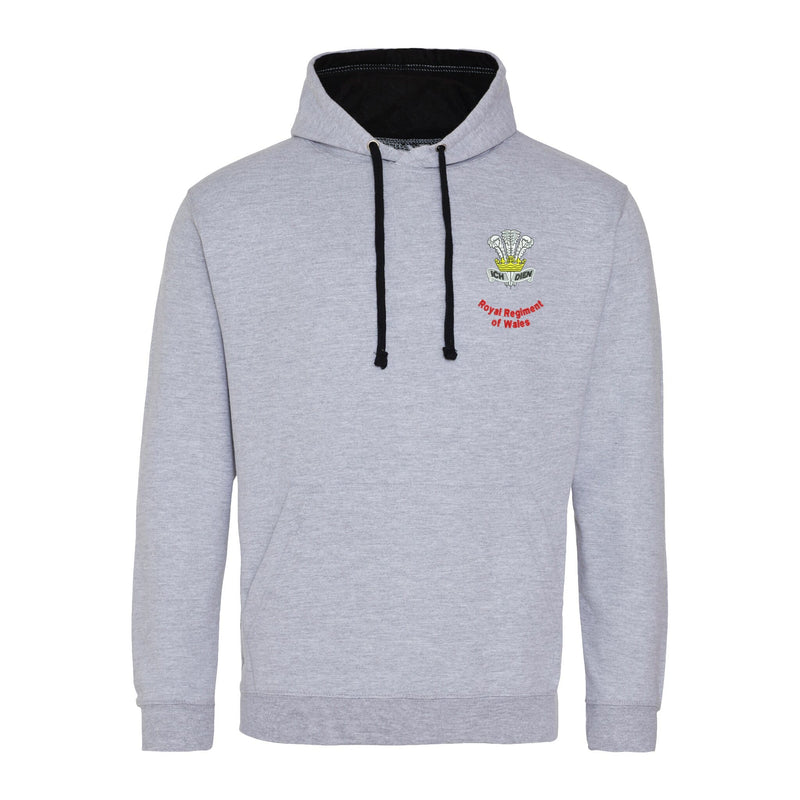Royal Regiment of Wales Varsity Contrast Hoodie