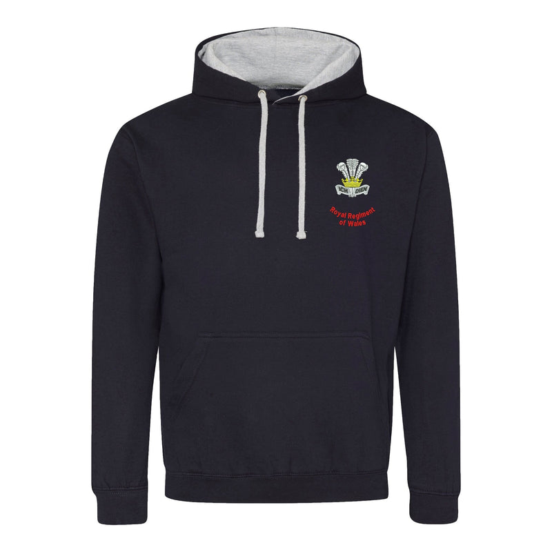 Royal Regiment of Wales Varsity Contrast Hoodie