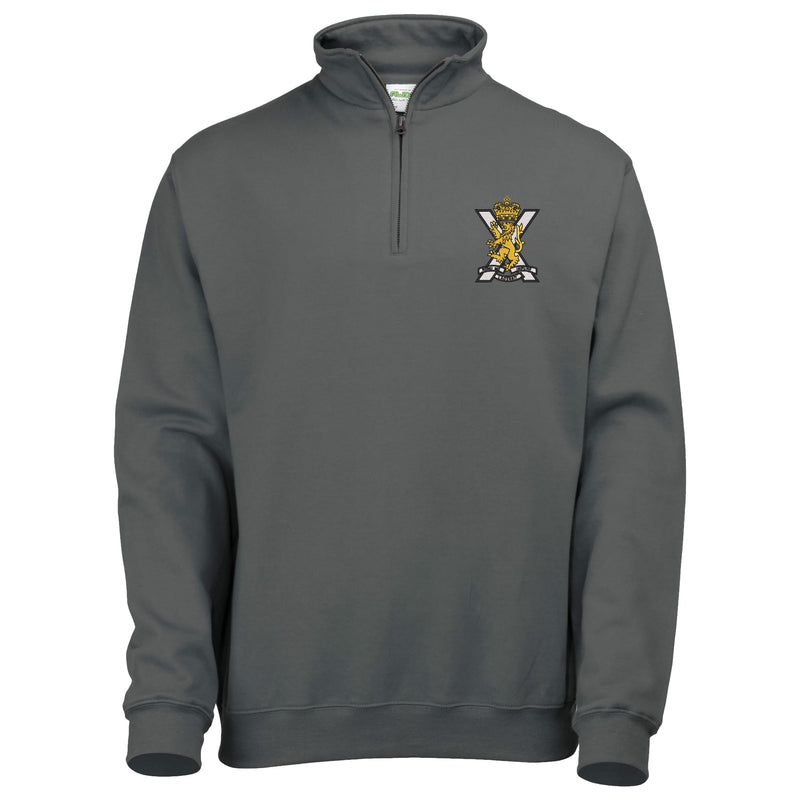Royal Regiment of Scotland Quarter Zip Sweatshirt