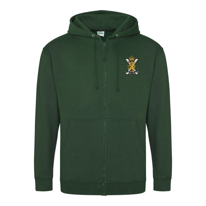 Royal Regiment of Scotland Zipped Hoodie