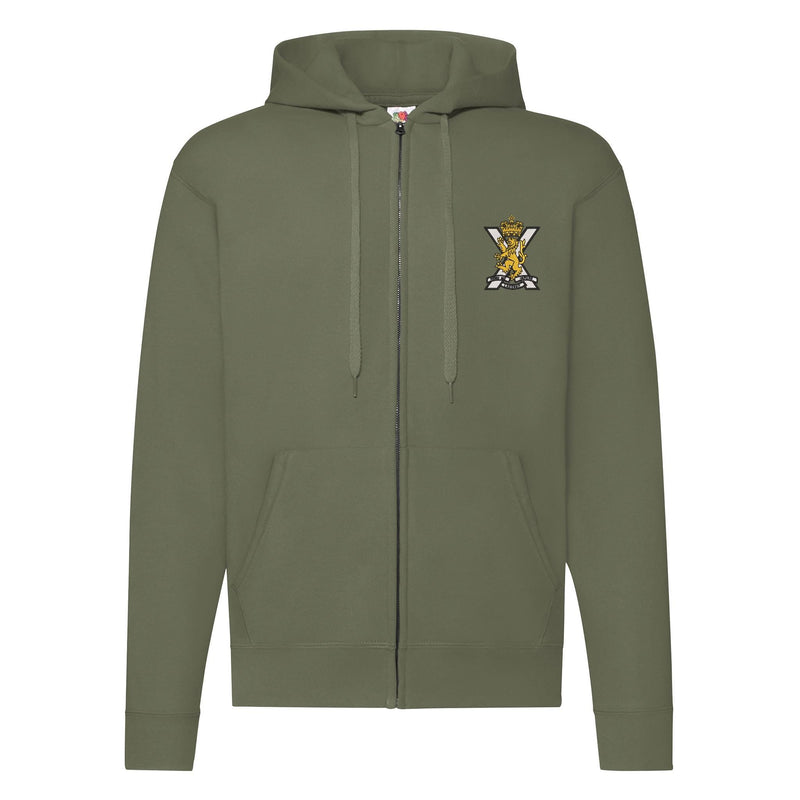Royal Regiment of Scotland Zipped Hoodie