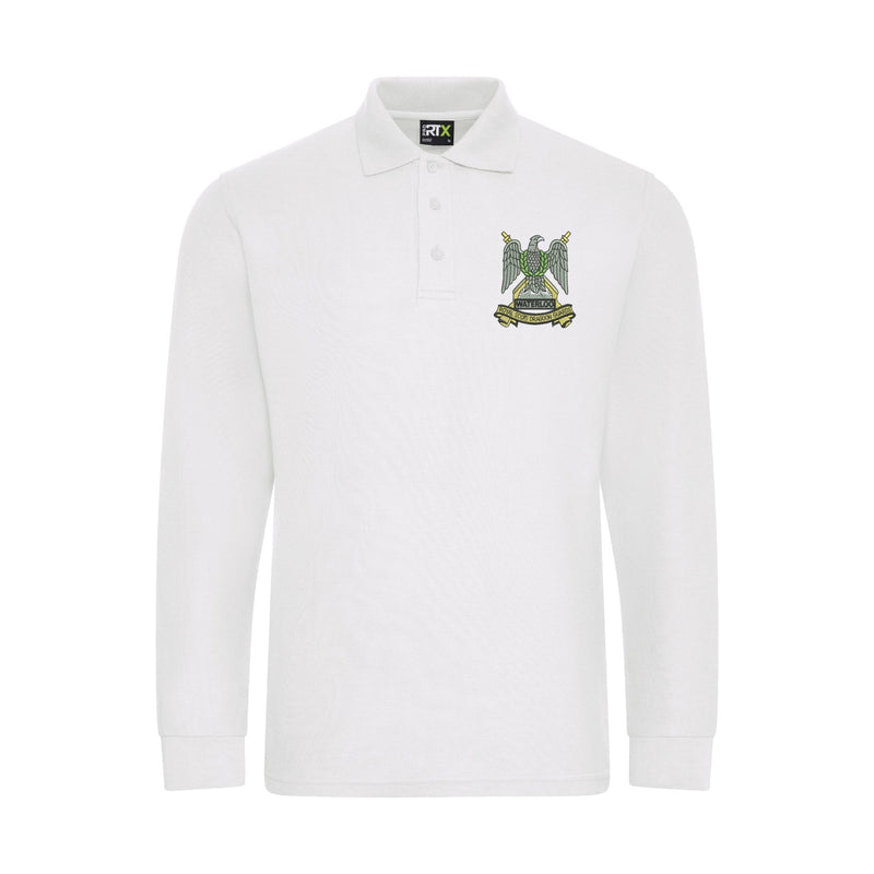 Royal Scots Dragoon Guards Long Sleeve Polo Shirt