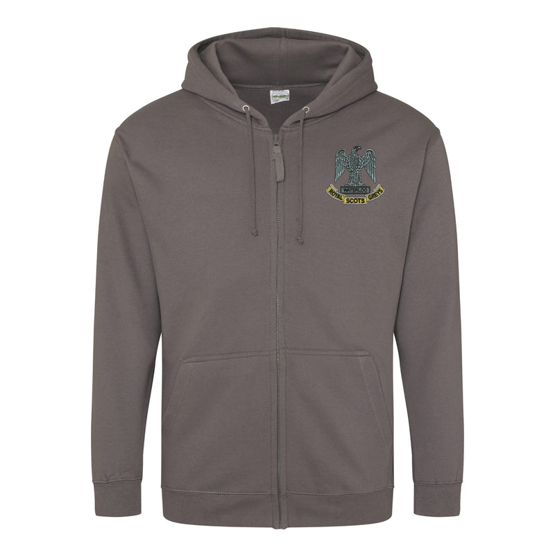 Royal Scots Greys Zipped Hoodie
