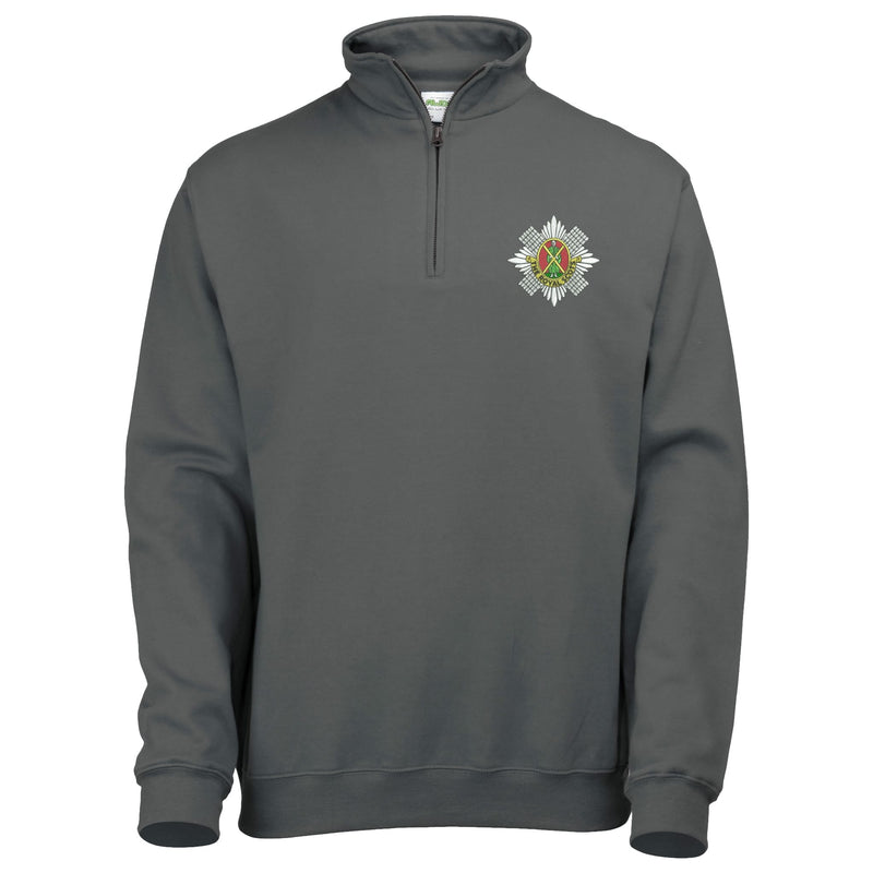 Royal Scots Quarter Zip Sweatshirt