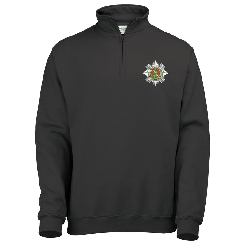 Royal Scots Quarter Zip Sweatshirt