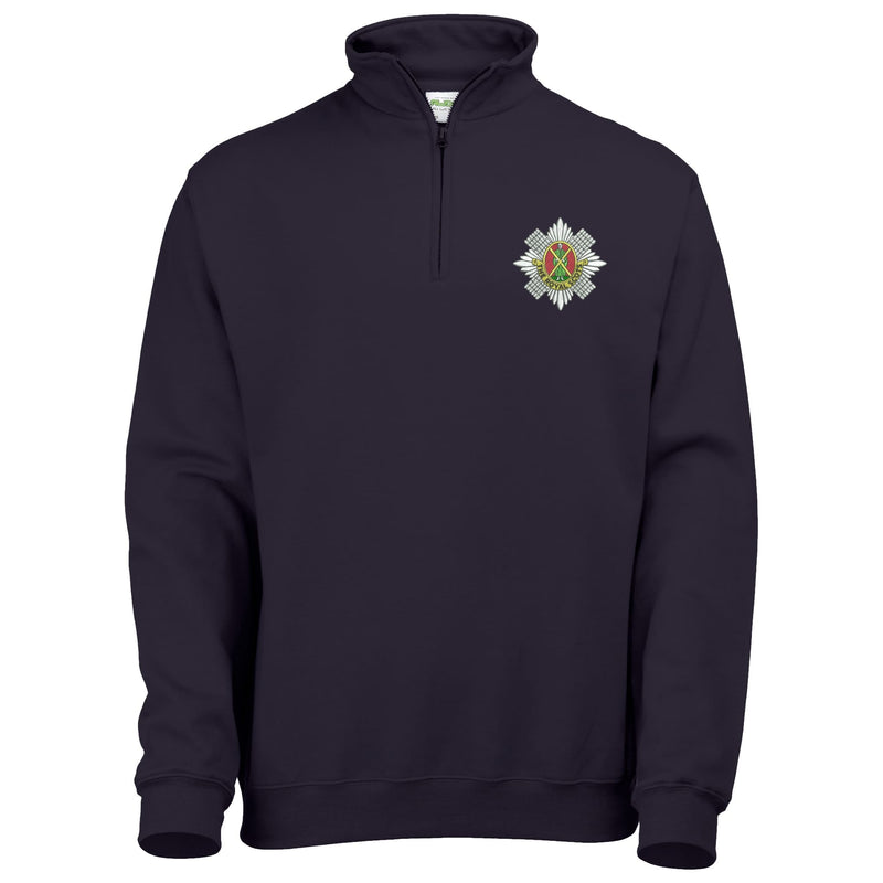 Royal Scots Quarter Zip Sweatshirt