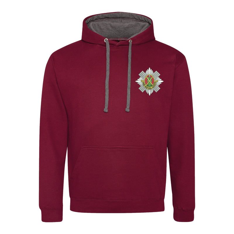 Royal Scots Varsity Contrast Hoodie