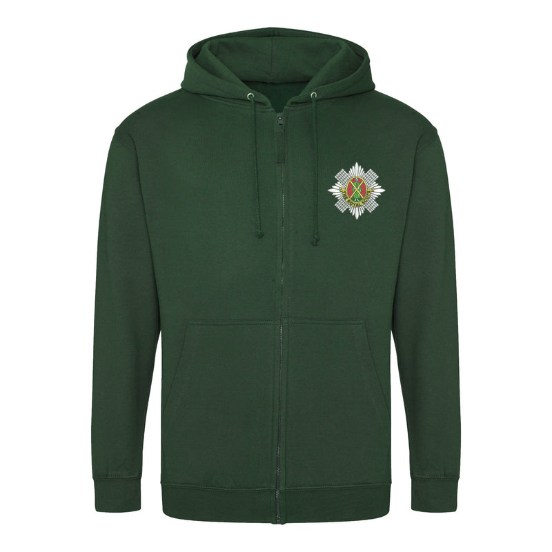 Royal Scots Zipped Hoodie