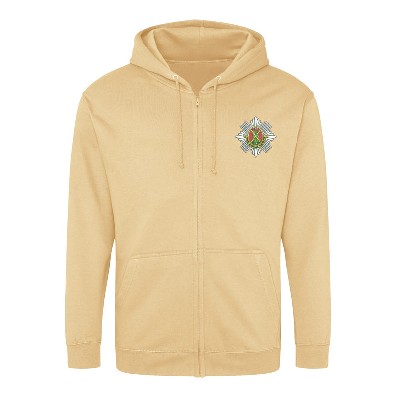 Royal Scots Zipped Hoodie