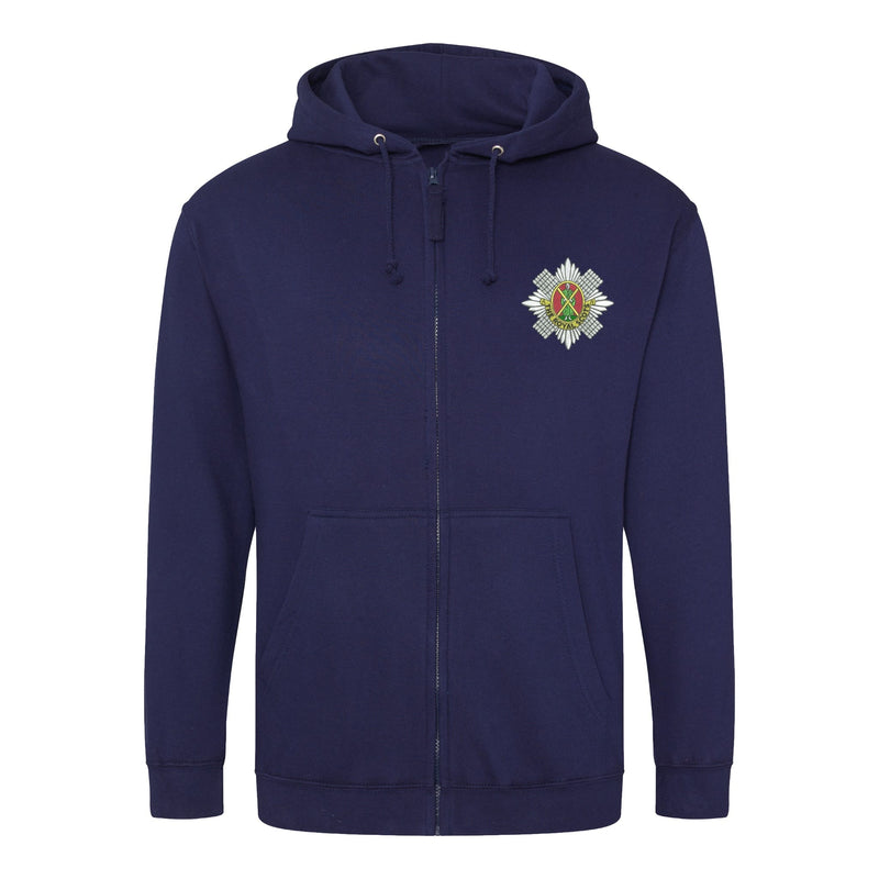 Royal Scots Zipped Hoodie
