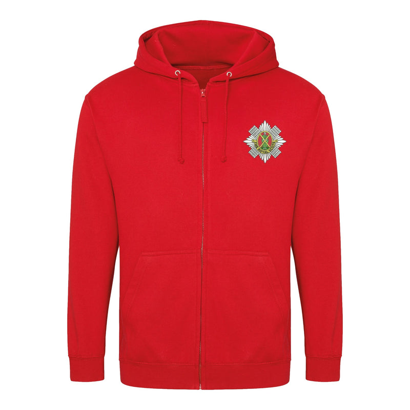 Royal Scots Zipped Hoodie