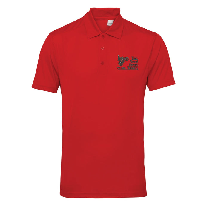 Royal Signals White Helmets Activewear Polo