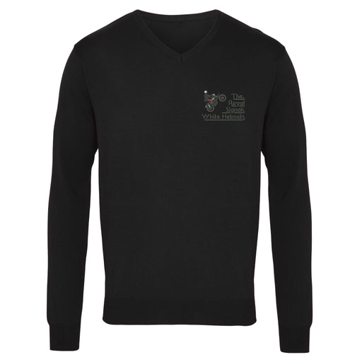 Royal Signals White Helmets Arundel Sweater Black