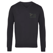 Royal Signals White Helmets Arundel Sweater Charcoal