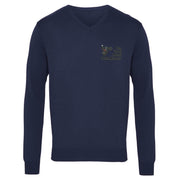 Royal Signals White Helmets Arundel Sweater Navy