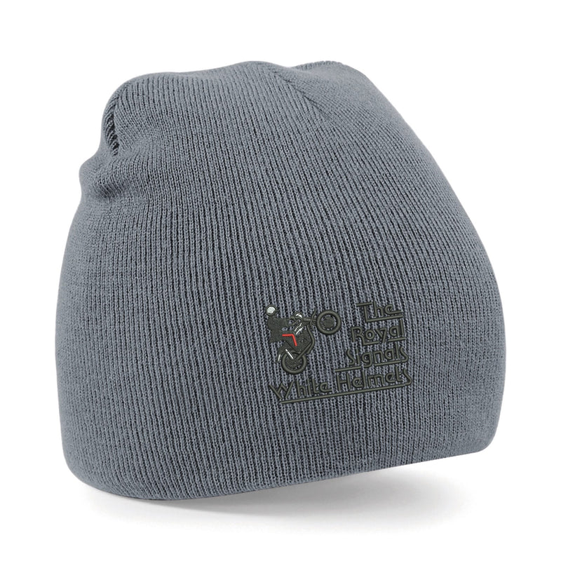 White Helmets Display Team - Royal Signals Beanie Hat