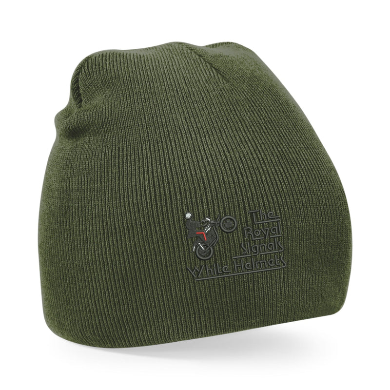 White Helmets Display Team - Royal Signals Beanie Hat