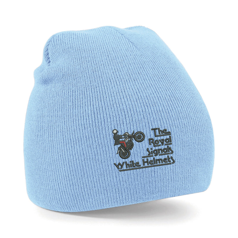 White Helmets Display Team - Royal Signals Beanie Hat