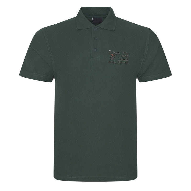 White Helmets Display Team - Royal Signals Polo Shirt