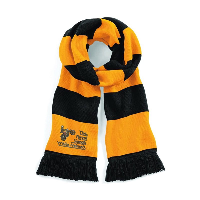White Helmets Display Team - Royal Signals Stadium Scarf