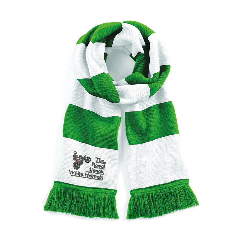 White Helmets Display Team - Royal Signals Stadium Scarf
