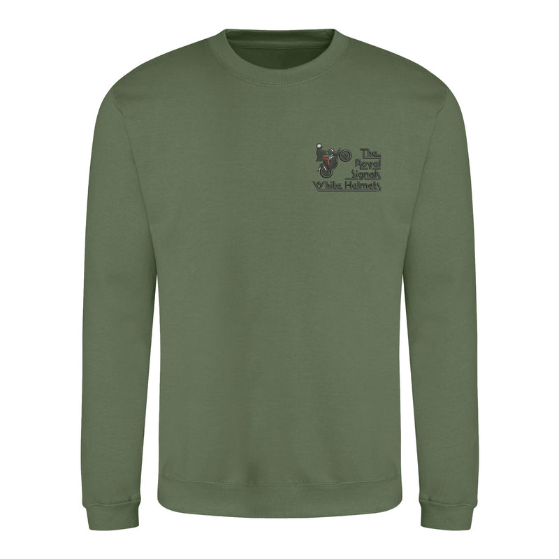 White Helmets Display Team - Royal Signals Sweatshirt
