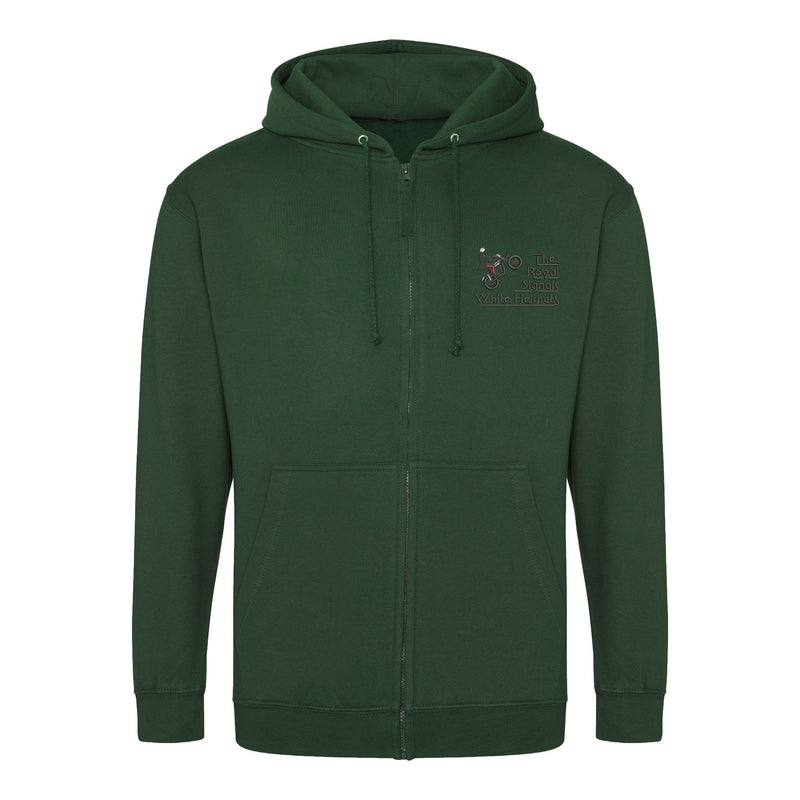 White Helmets Display Team - Royal Signals Zipped Hoodie