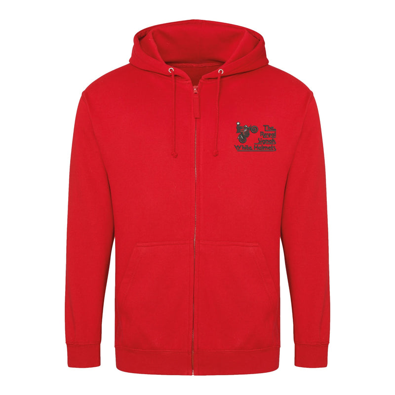 White Helmets Display Team - Royal Signals Zipped Hoodie