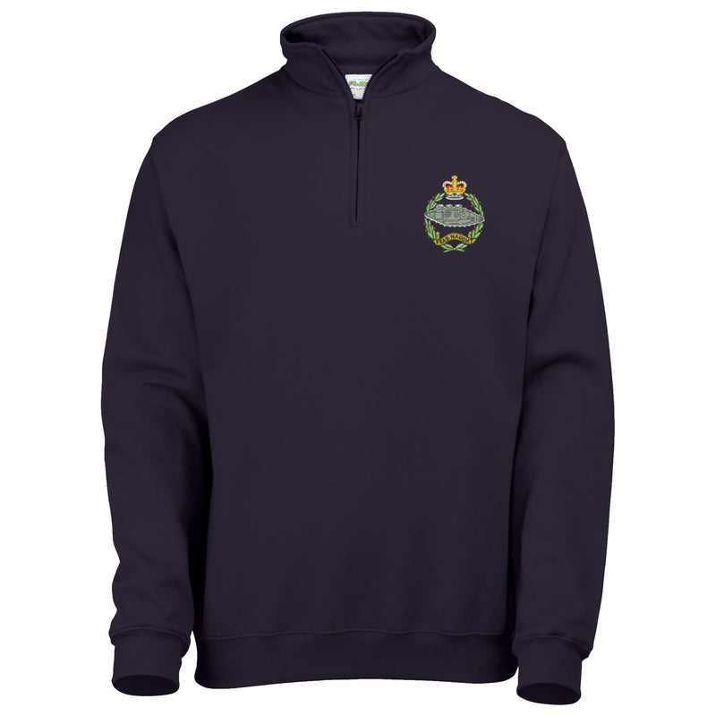 Royal Tank Regiment Quarter Zip Sweatshirt