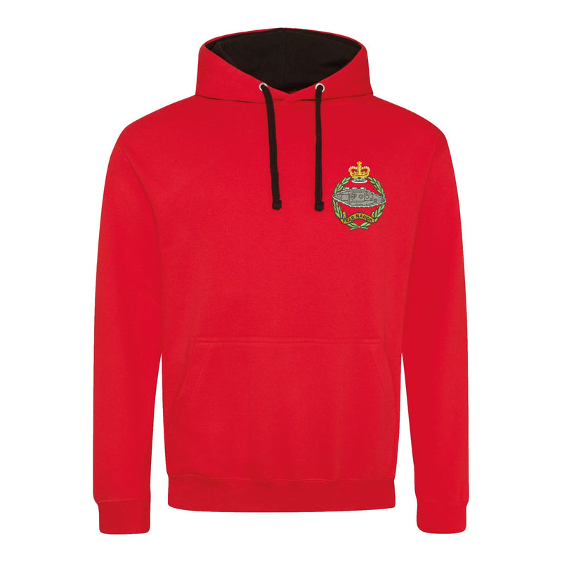 Royal Tank Regiment Varsity Contrast Hoodie