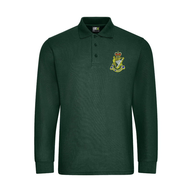 Royal Ulster Rifles Long Sleeve Polo Shirt