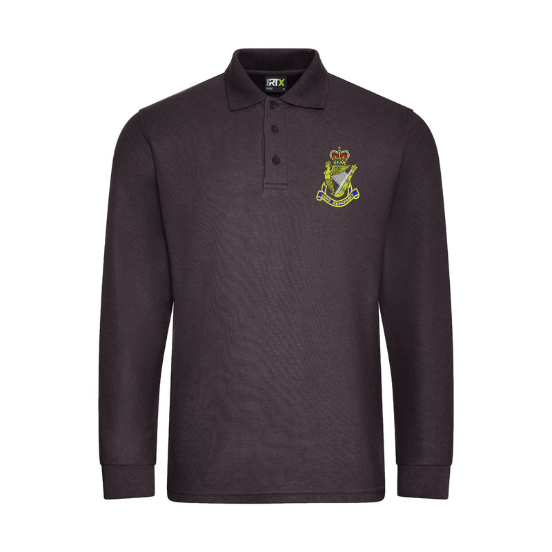 Royal Ulster Rifles Long Sleeve Polo Shirt
