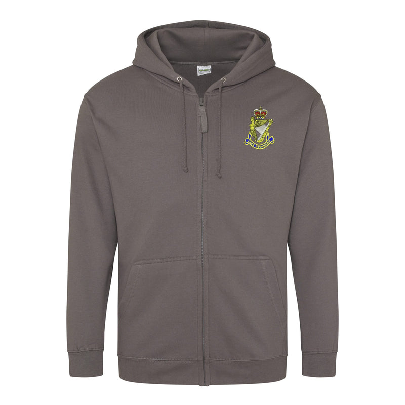Royal Ulster Rifles Zipped Hoodie