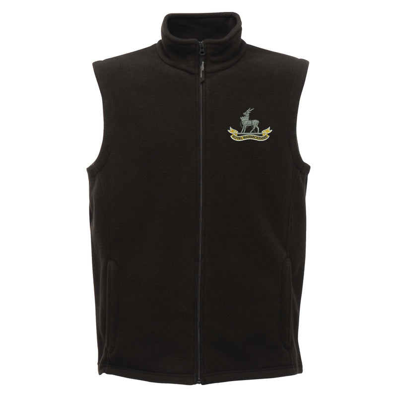 Royal Warwickshire Regiment Regatta Fleece Bodywarmer