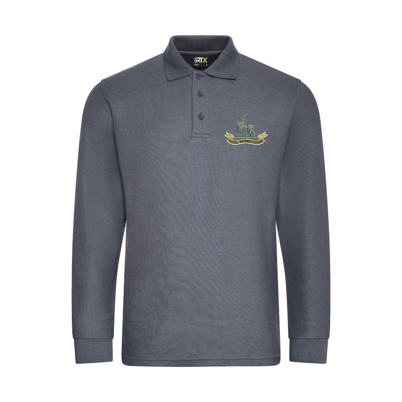 Royal Warwickshire Regiment Long Sleeve Polo Shirt