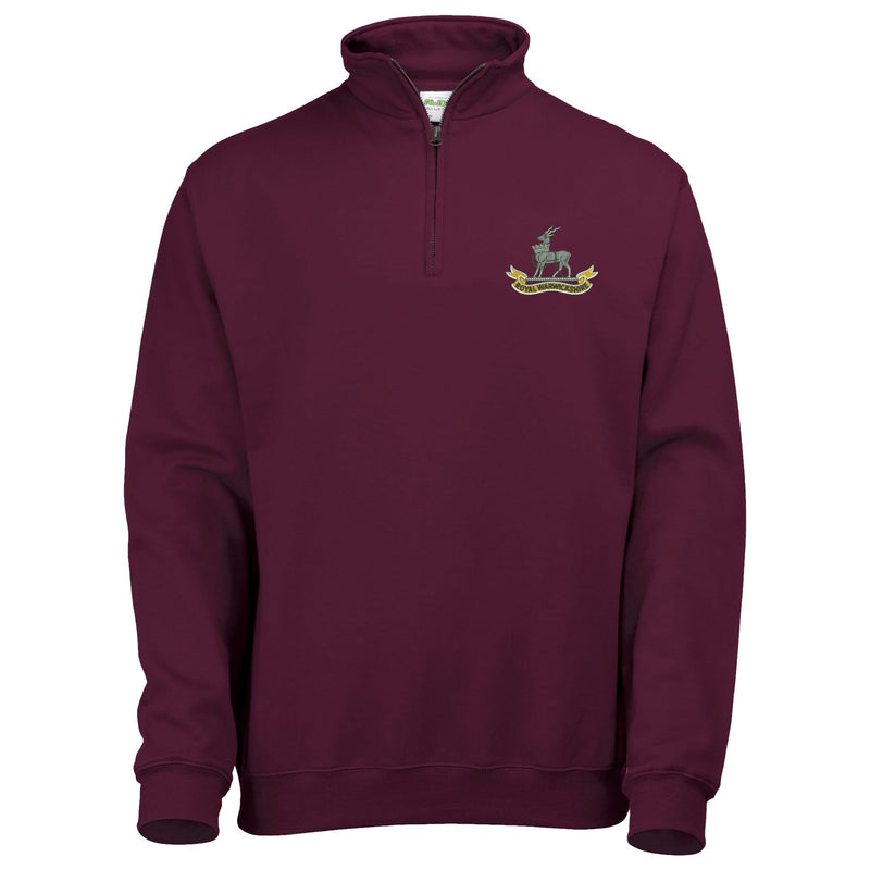 Royal Warwickshire Regiment Quarter Zip Sweatshirt