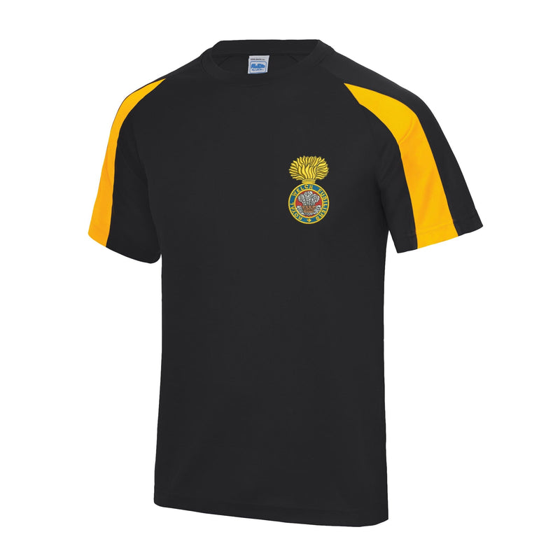 Royal Welch Fusiliers Contrast Polyester T-Shirt