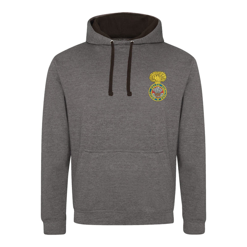 Royal Welch Fusiliers Varsity Contrast Hoodie